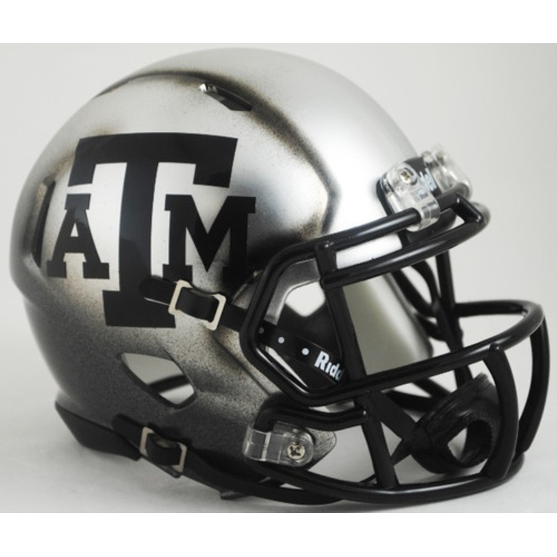 Texas A&M Aggies Alternate ICE HYDRO NCAA Riddell SPEED Mini Helmet