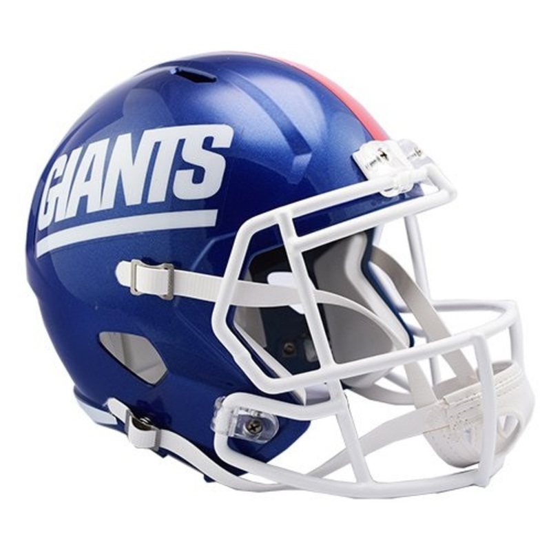 New York Giants 1981-99 Retro Color Rush SPEED Riddell Full Size Replica Helmet