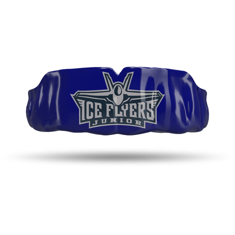 Jr. Ice Flyers Custom Mouthguards Jr. Ice Flyers CustomFIT Mouthguard – Navy Blue