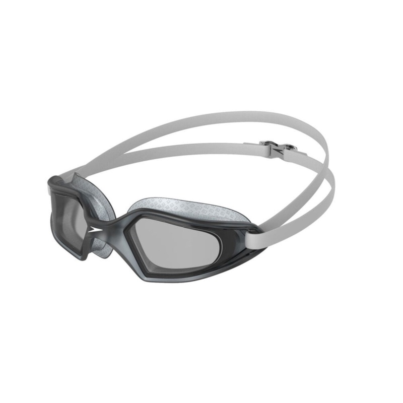 Speedo Hydropulse Goggles White-Elephant-Light Smoke One Size