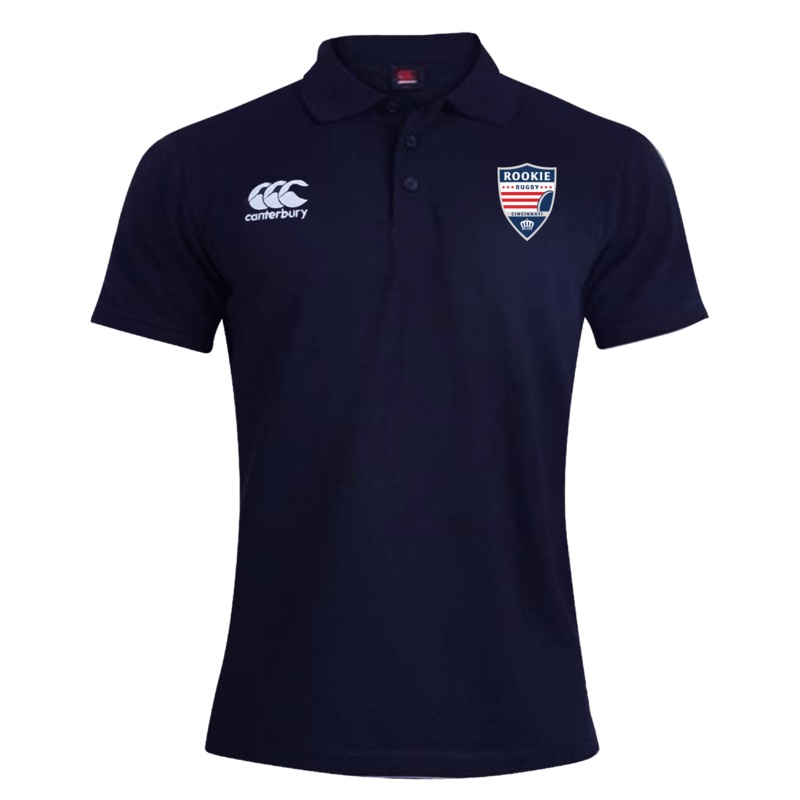 Cincinnati Rookie Rugby Waimak Polo by Canterbury XS Grey