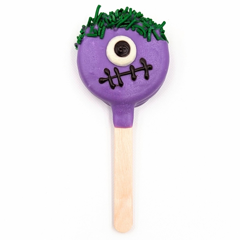 Halloween Oreo Pop: Purple Monster