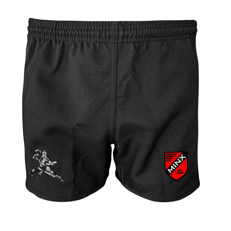 Knoxville WRC Pro Power Rugby Shorts Black 2XS/28