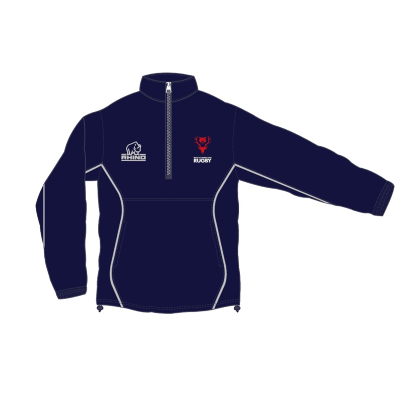 Ross Sutherland Rugby Men’s Hurricane 1/4 Zip Jacket Navy XS