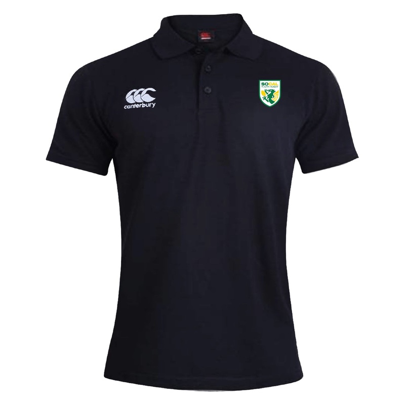 SoCal Youth Referees Waimak Polo by Canterbury XS Black
