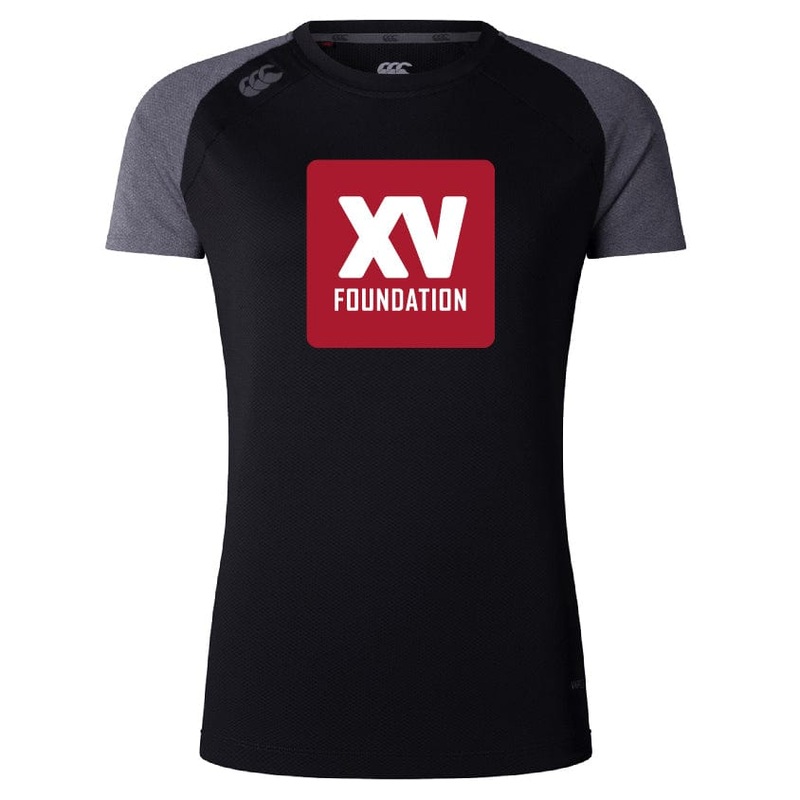XV Foundation Women’s Elite Training Tee by Canterbury 8 Black