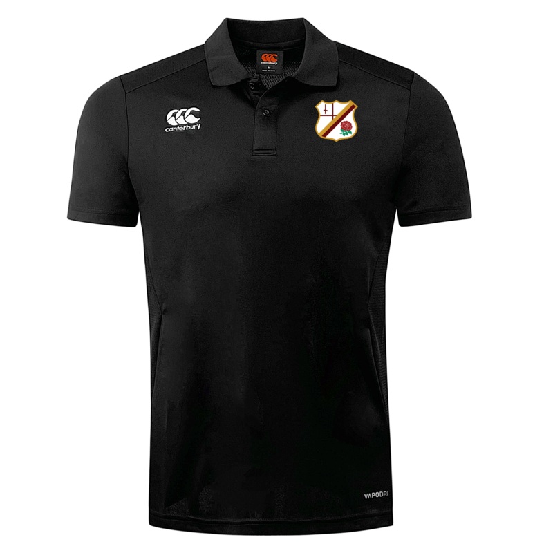 Williams College RFC Club Dry Polo by Canterbury XS Black