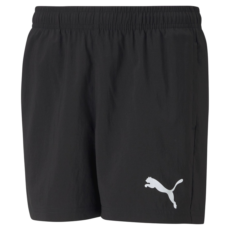 PUMA Active Boys Woven Shorts Black XS