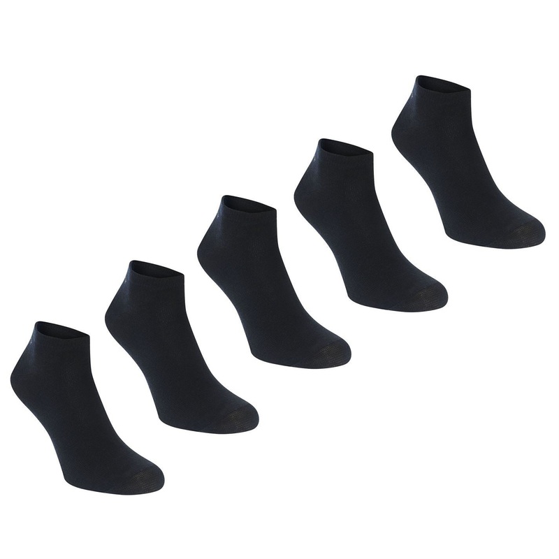 Slazenger 5 Pack Trainer Socks Junior Junior 1-6 Dark Asst