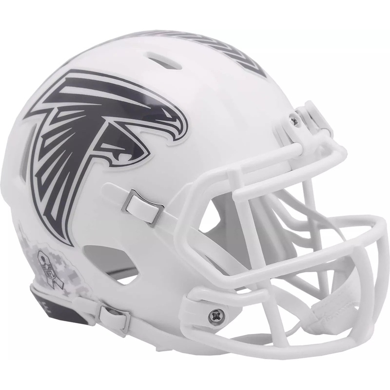 Atlanta Falcons 2024 Salute To Service Alternate Riddell Speed Mini Helmet New in Box