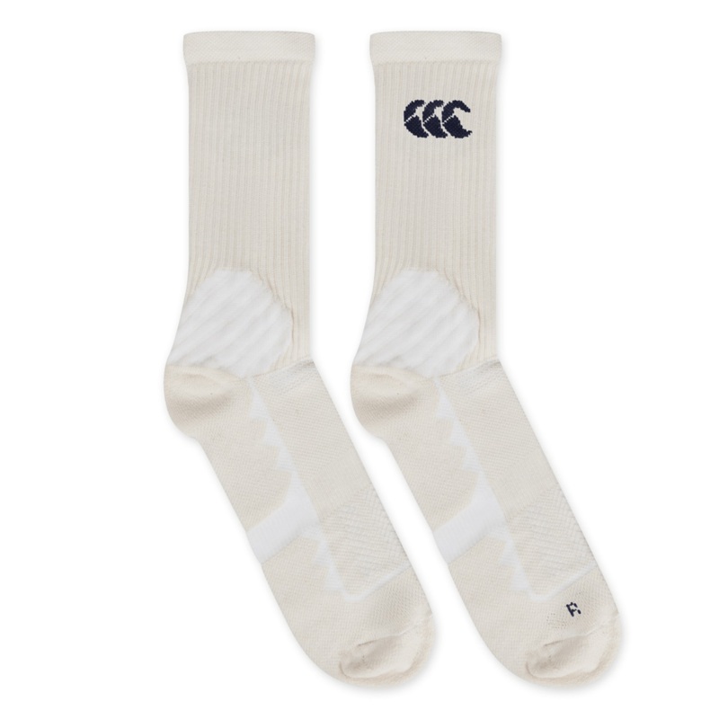 British & Irish Lions 25 Crew Training Socks by Canterbury XS White