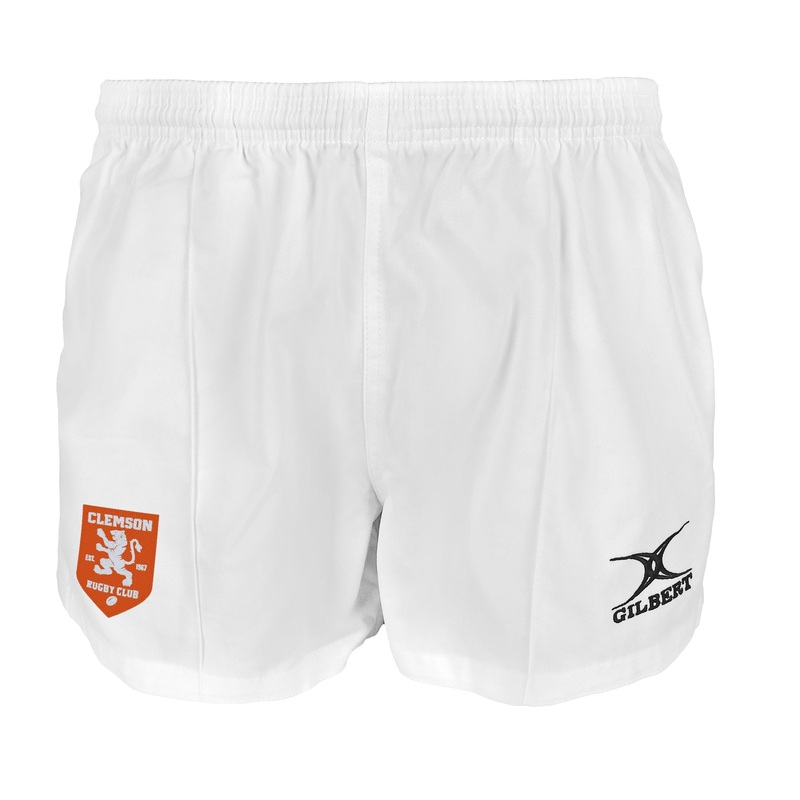 Clemson Rugby Kiwi Pro Rugby Shorts White 2X-Small