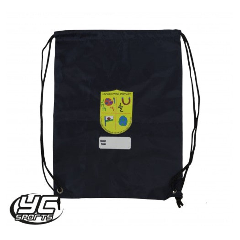 Lansdowne Primary School PE Gym Sack O/S NAVY