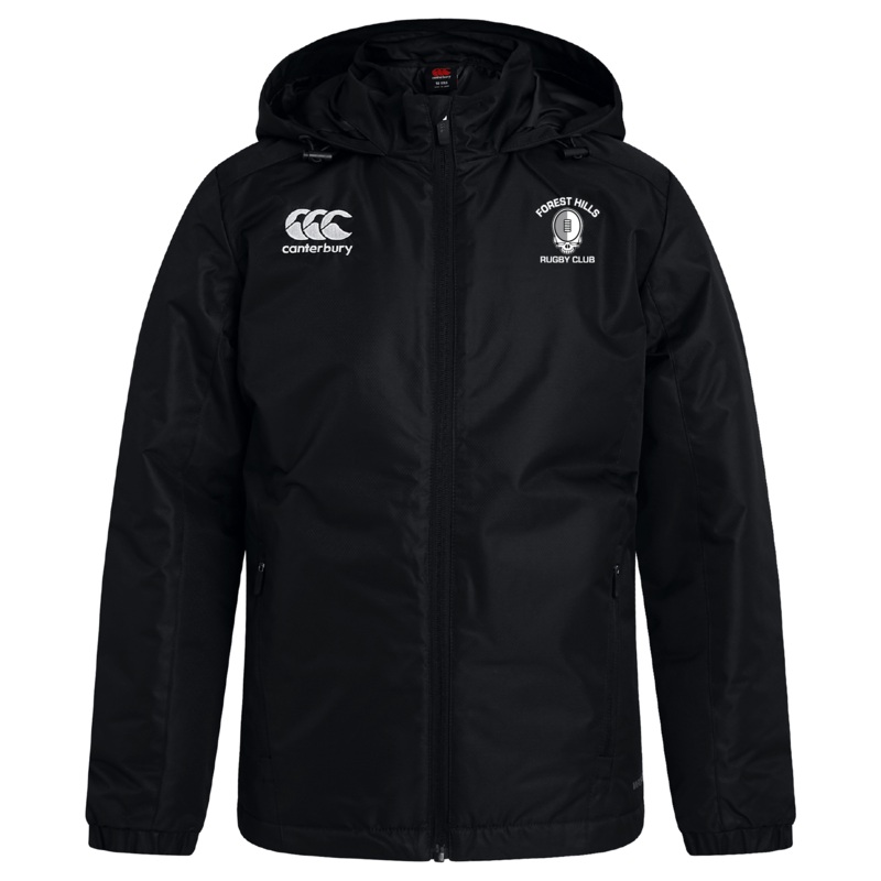 Forest Hills Rugby Club Vaposhield Stadium Jacket by Canterbury S Black
