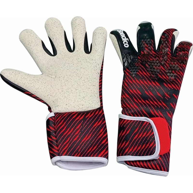 Sondico Aerolite Goalkeeper Gloves Adults 9 Black/Red