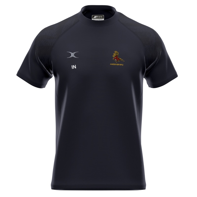 Andover RFC Senior’s Black GTS S/S Shirt Extra Small
