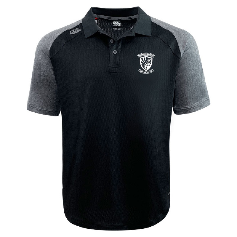 Columbus Kodiaks Elite Polo by Canterbury XS Black