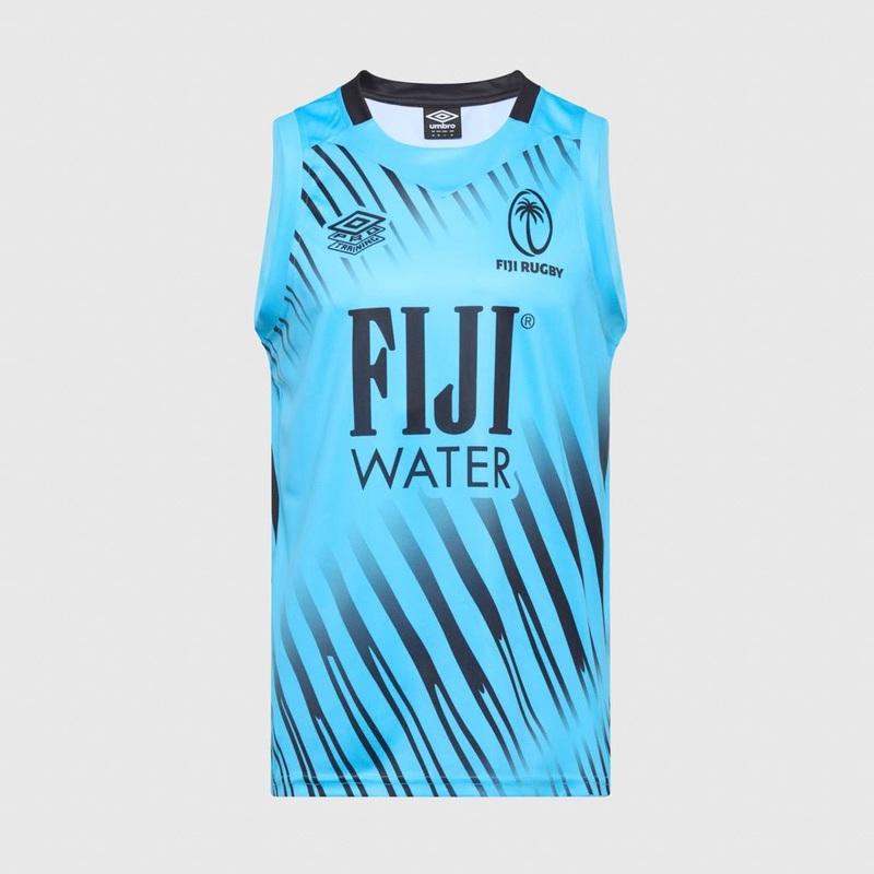 Umbro Fiji Rugby Training Singlet 25/26 Blue S
