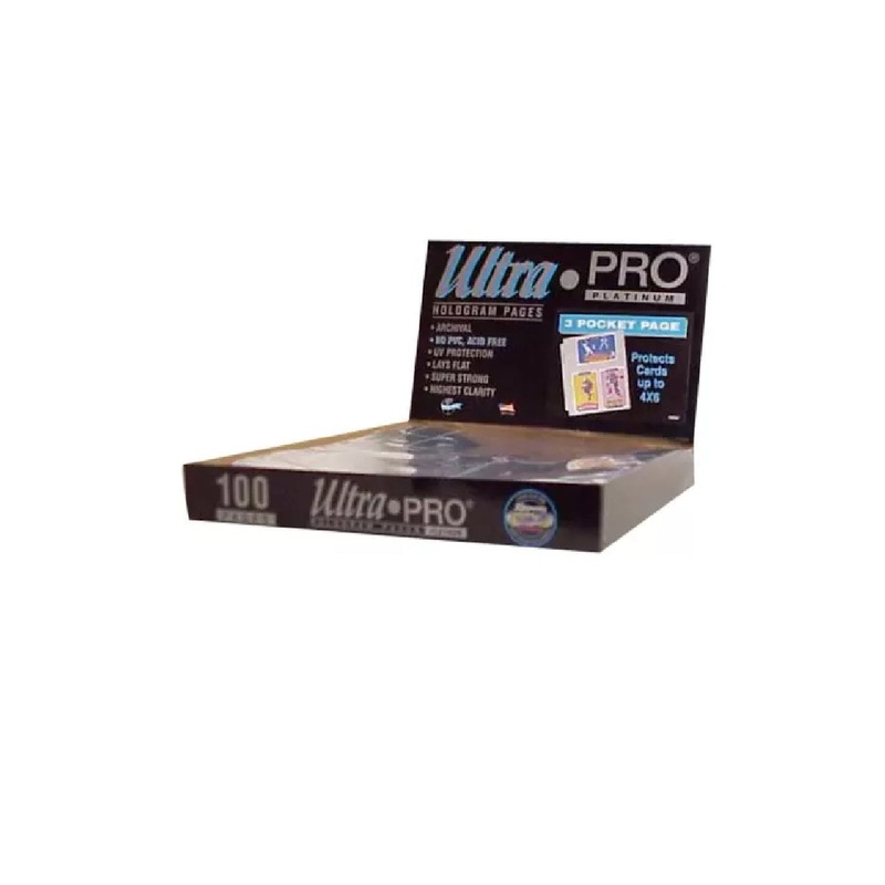 3-Pocket Platinum Page for 4″ X 6″ Photos