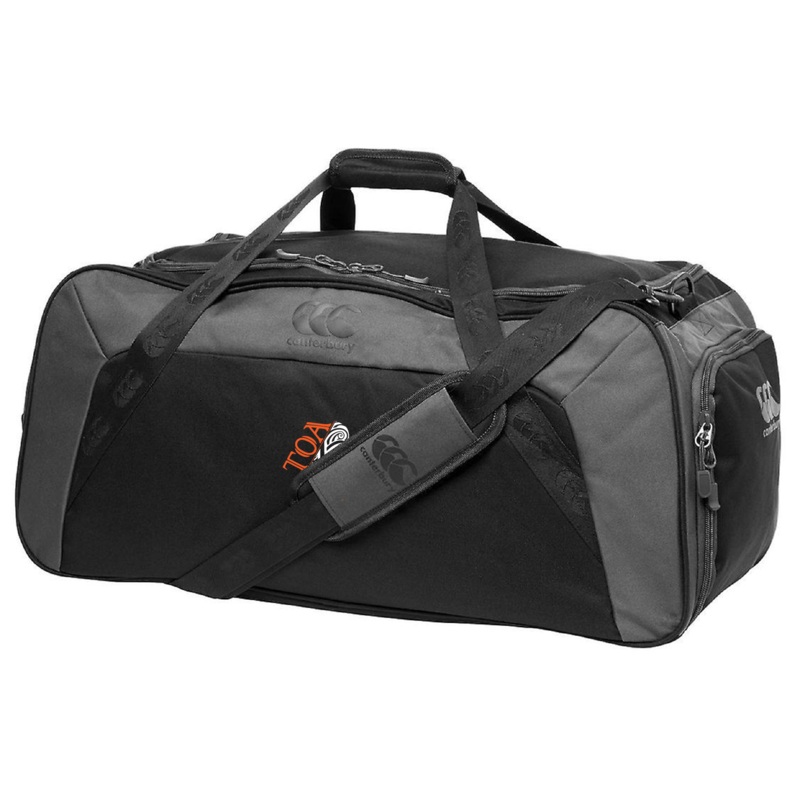 Toa Rugby Idaho Holdall Duffle Bag by Canterbury OS Black