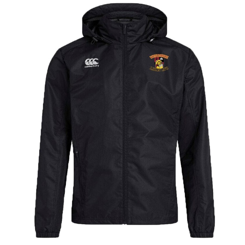 Westshore Lions Club Vaposhield Full Zip Rain Jacket by Canterbury XS Black