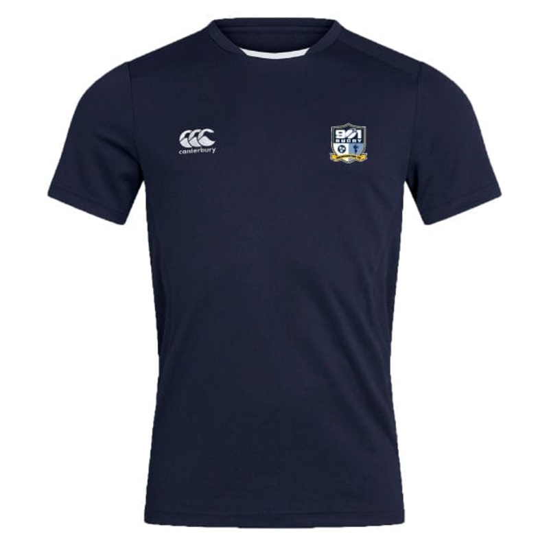 901 Rugby Club Dry Tee by Canterbury XS Navy