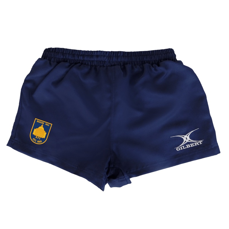 Beacon Hill RFC Saracen Rugby Shorts Dark Navy 2X-Small