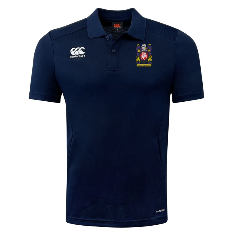 Bullard Rugby Club Dry Polo by Canterbury XS Navy