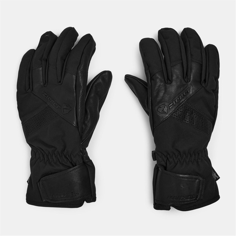 Ziener Mens Getter Gloves X Large Black