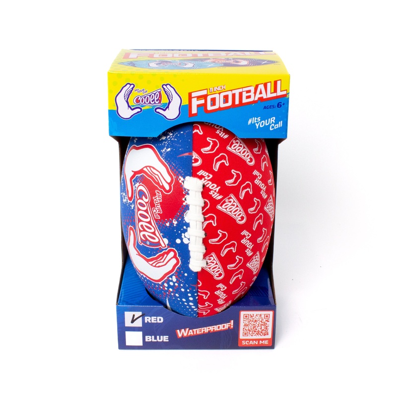 Cooee Neoprene 11 Inch Football – Red Red 11 inch