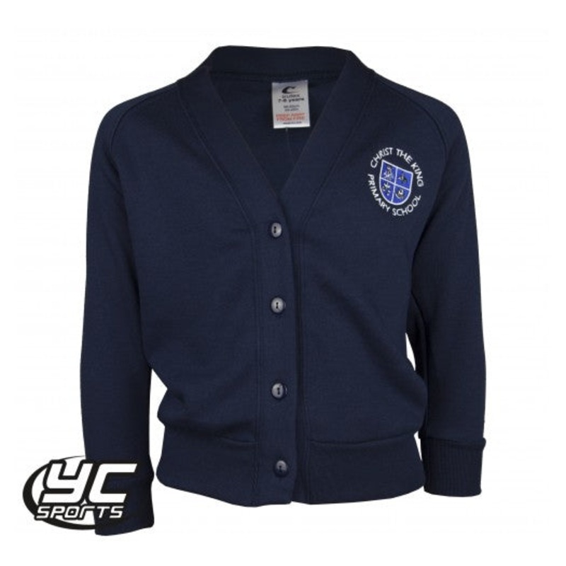 Christ The King Primary School Cardigan 2/3 NAVY