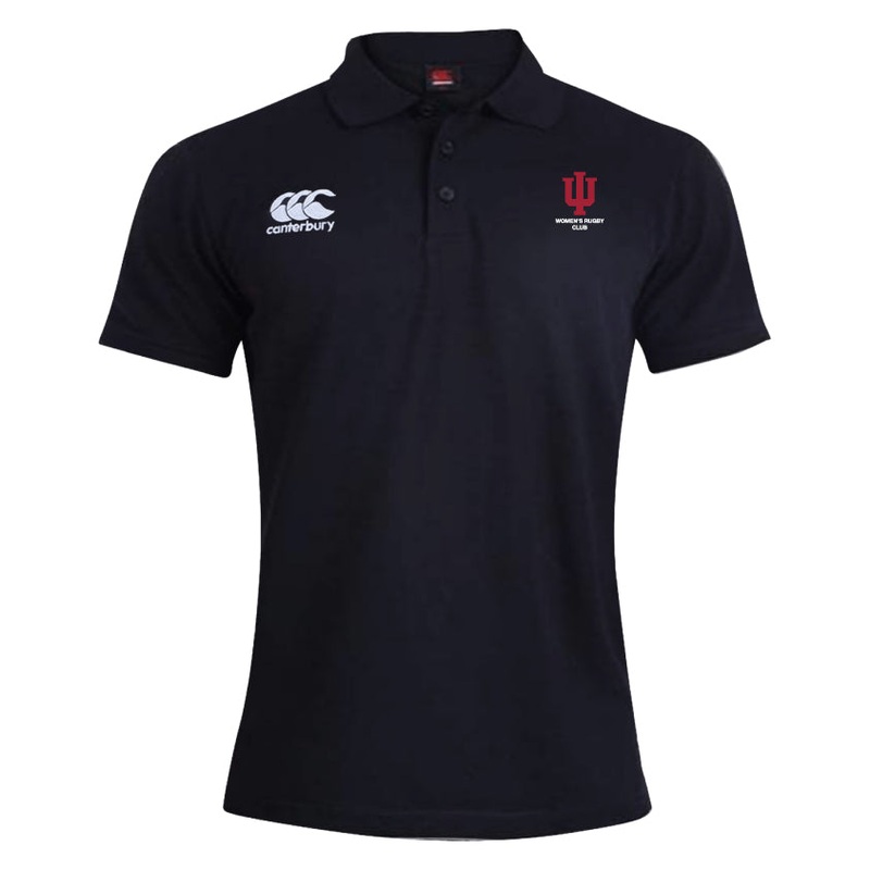 Indiana University Women Waimak Polo by Canterbury XS Black