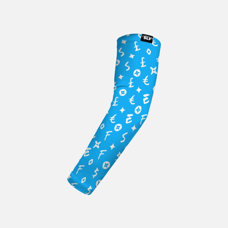 Sleefs Lavish Sky Blue Kids Arm Sleeve Slim Sky Blue