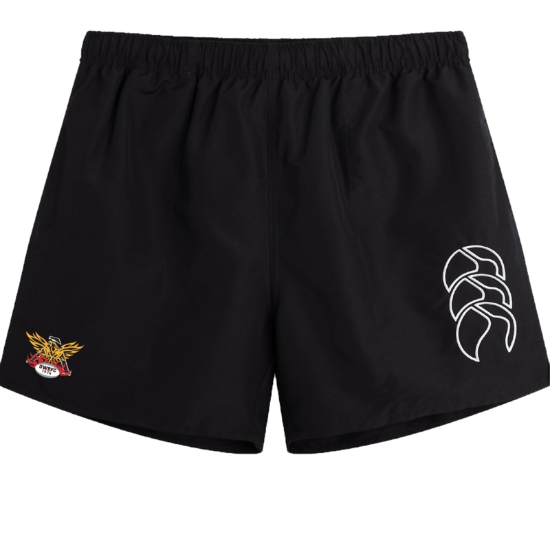 Atlanta Old White Rugby Tactic Short by Canterbury XS Black
