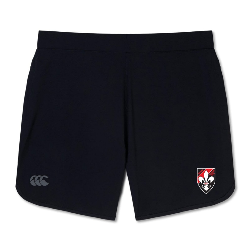 Baton Rouge RFC Women’s Elite Woven Short by Canterbury 8 Black
