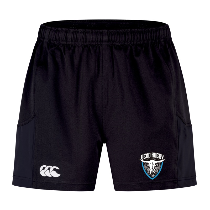 Bend Rugby Advantage Short 2.0 by Canterbury 6 Black