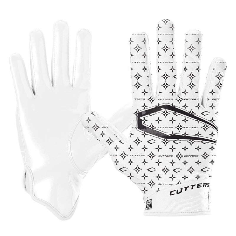 White/Black Lux Rev 5.0 Limited-Edition Youth Receiver Gloves White/Black Lux Youth-S