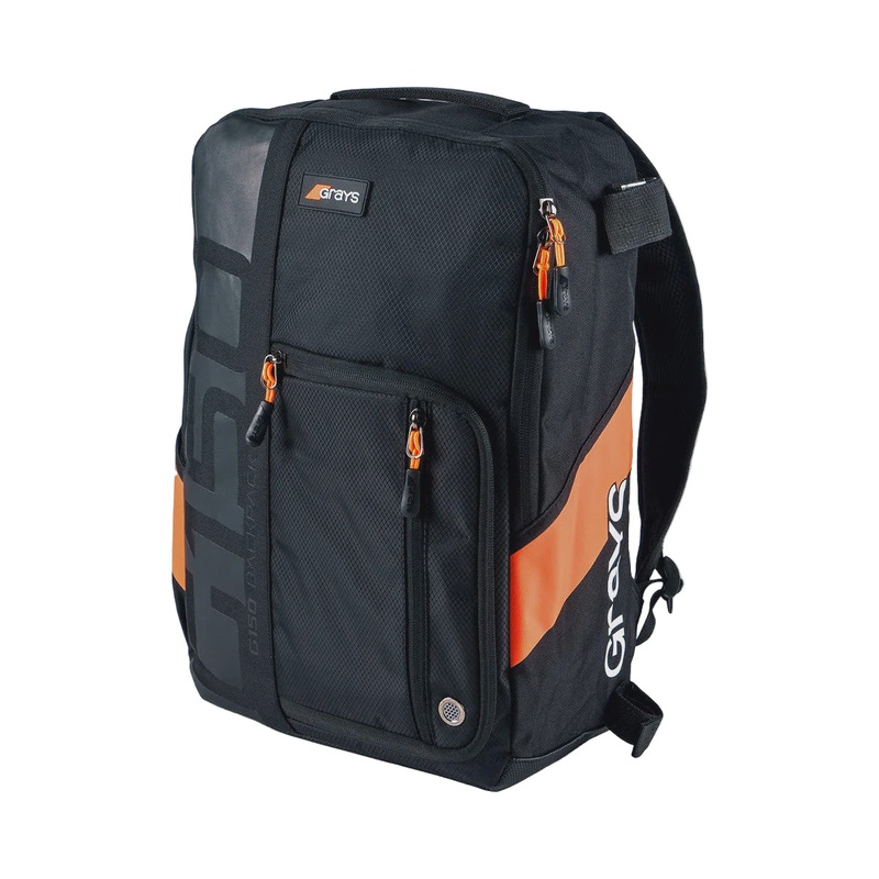 Grays G150 Rucksack – Black/Orange