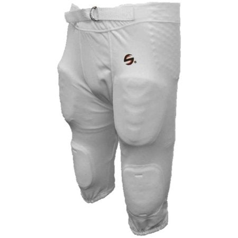 Stromgren Adult 2-Pad Integrated Football Pants White XL