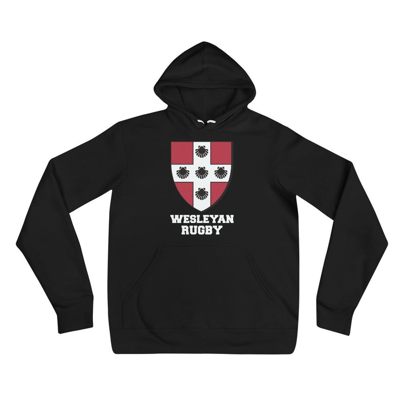Wesleyan Rugby Pullover Hoodie S