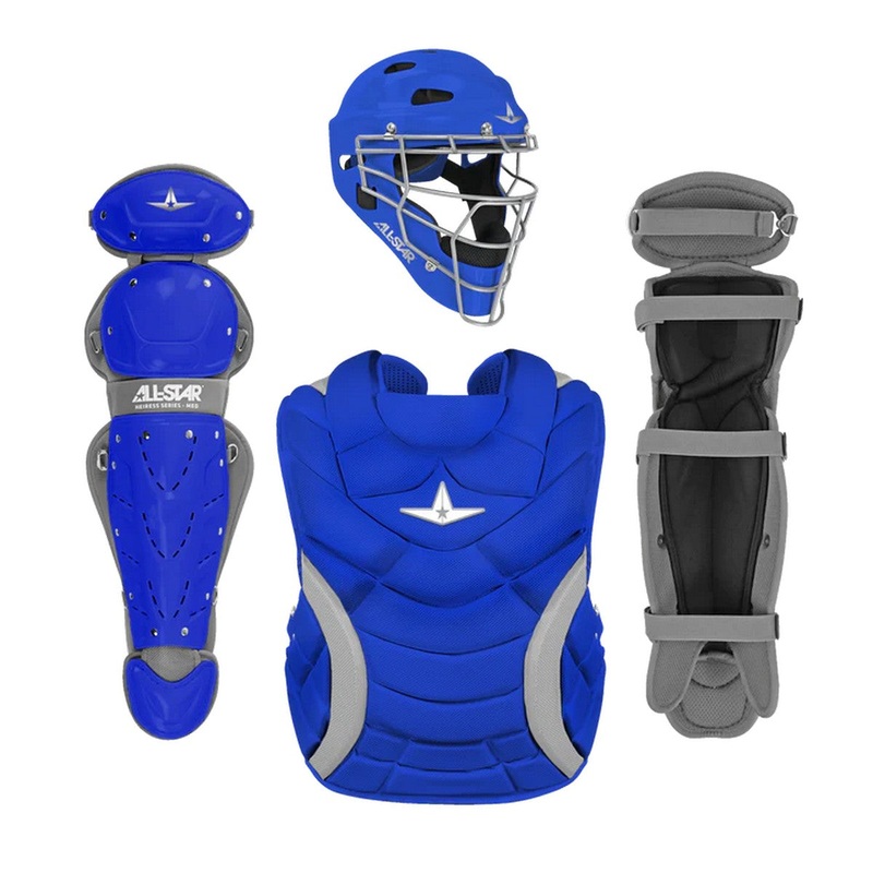 All Star Heiress Fastpitch Catchers Kit (12-16) ROYAL L