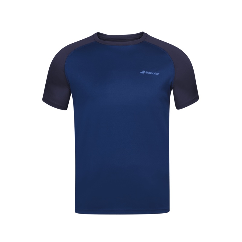 Babolat Play Crew Neck Tee Boy 3BP1011 Estate Blue 6-8 Years