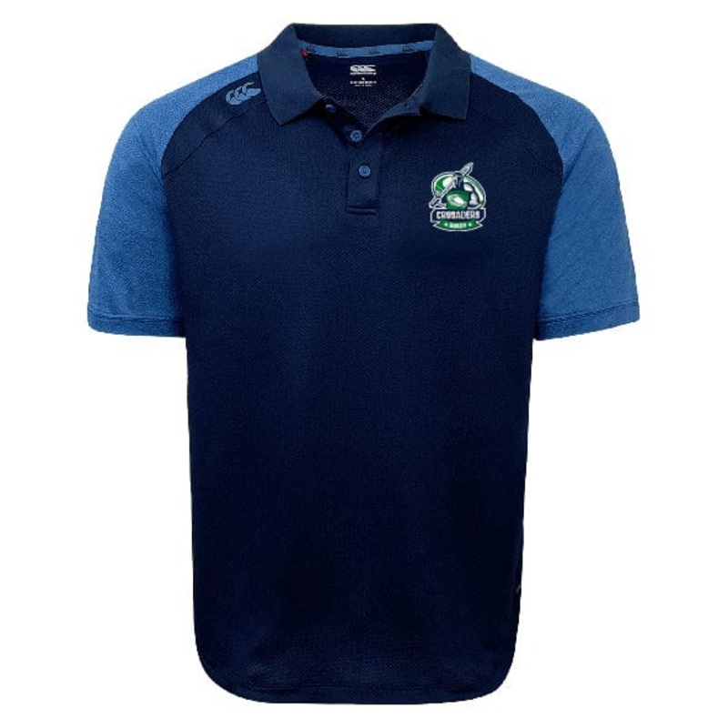 Naperville Crusaders Elite Polo by Canterbury XS Navy