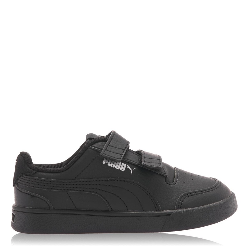 Puma Shuffle Trainers Child C11 (29) Black/Black