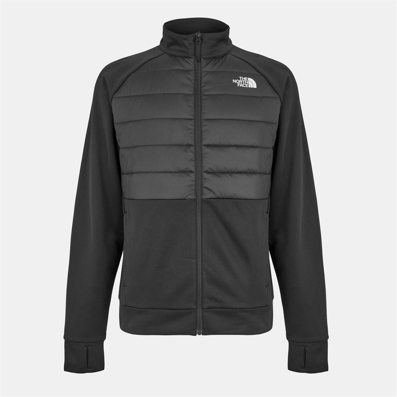 The North Face Mens Reaxion 2..0 Hybrid Full Zip Fleece Small TNF Black