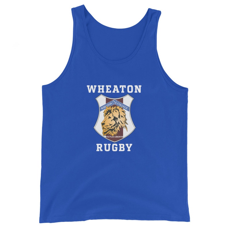 Wheaton Rugby Social Tank Top Royal X-Small