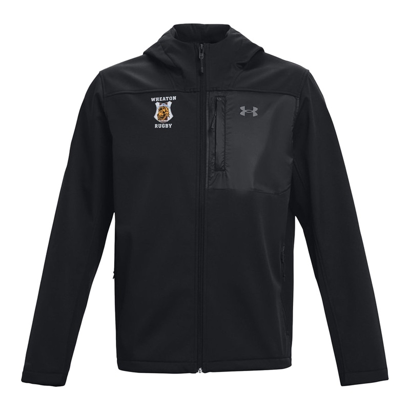 Wheaton Rugby UA CGI Hooded Jacket Black SM