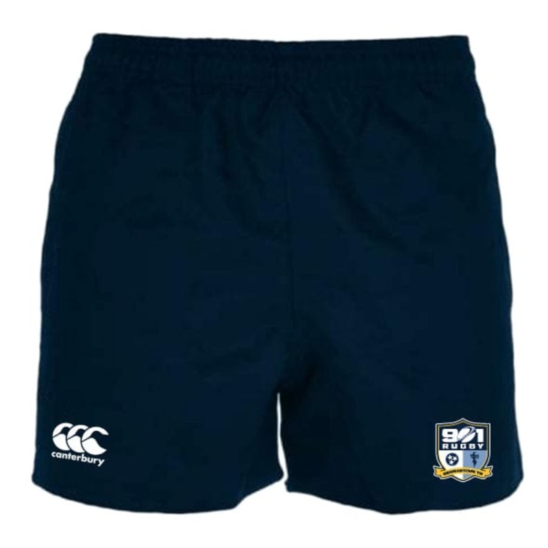 901 Rugby Professional Polyester Rugby Short by Canterbury Y6 Navy