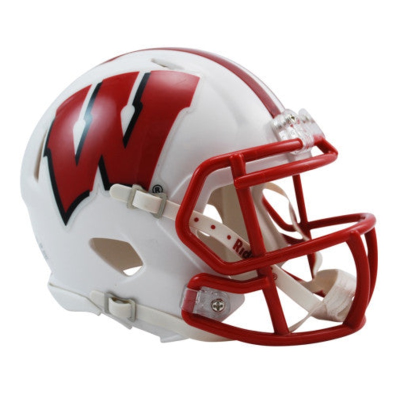 Wisconsin Badgers Riddell Mini Speed Helmet