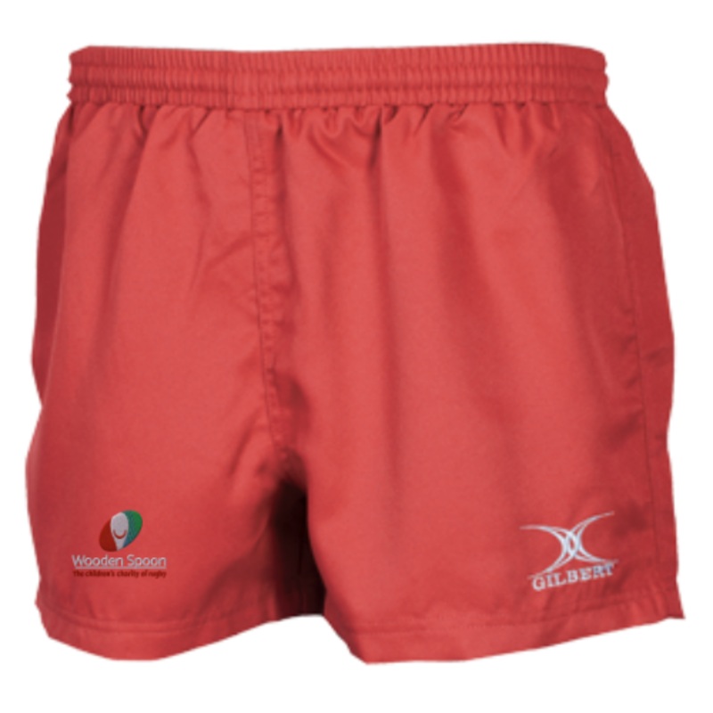 Wooden Spoon Senior’s Red Saracen V3 Match Shorts 2 Extra Small